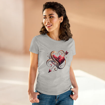 Women's "Hearted" T-Shirt - "Love In Every Thread" Collection