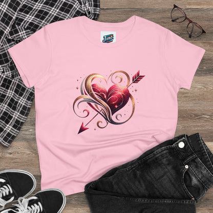 Women's "Hearted" T-Shirt - "Love In Every Thread" Collection