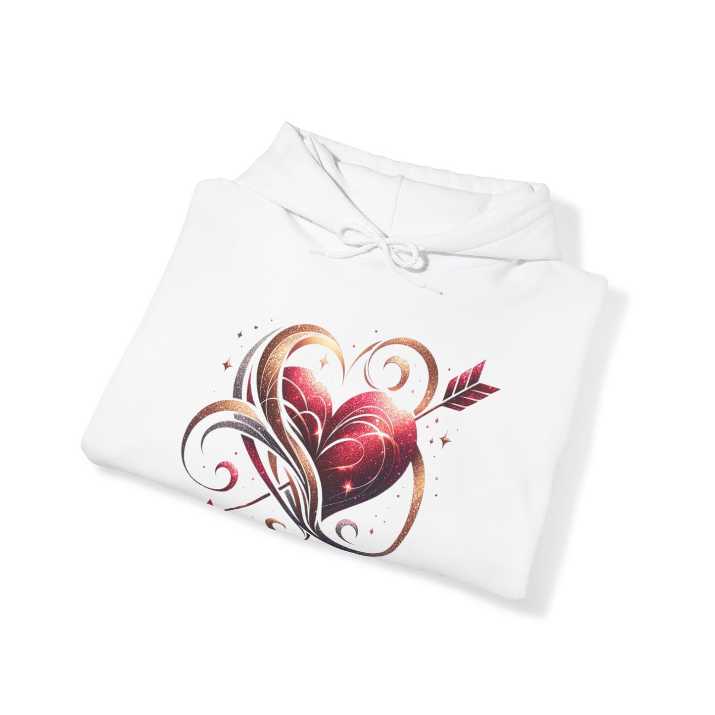 "Hearted" Hooded Sweatshirt, Perfect for a love gift!!