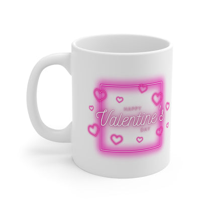 "Love in Every Sip" Ceramic Coffee Mug 11oz.