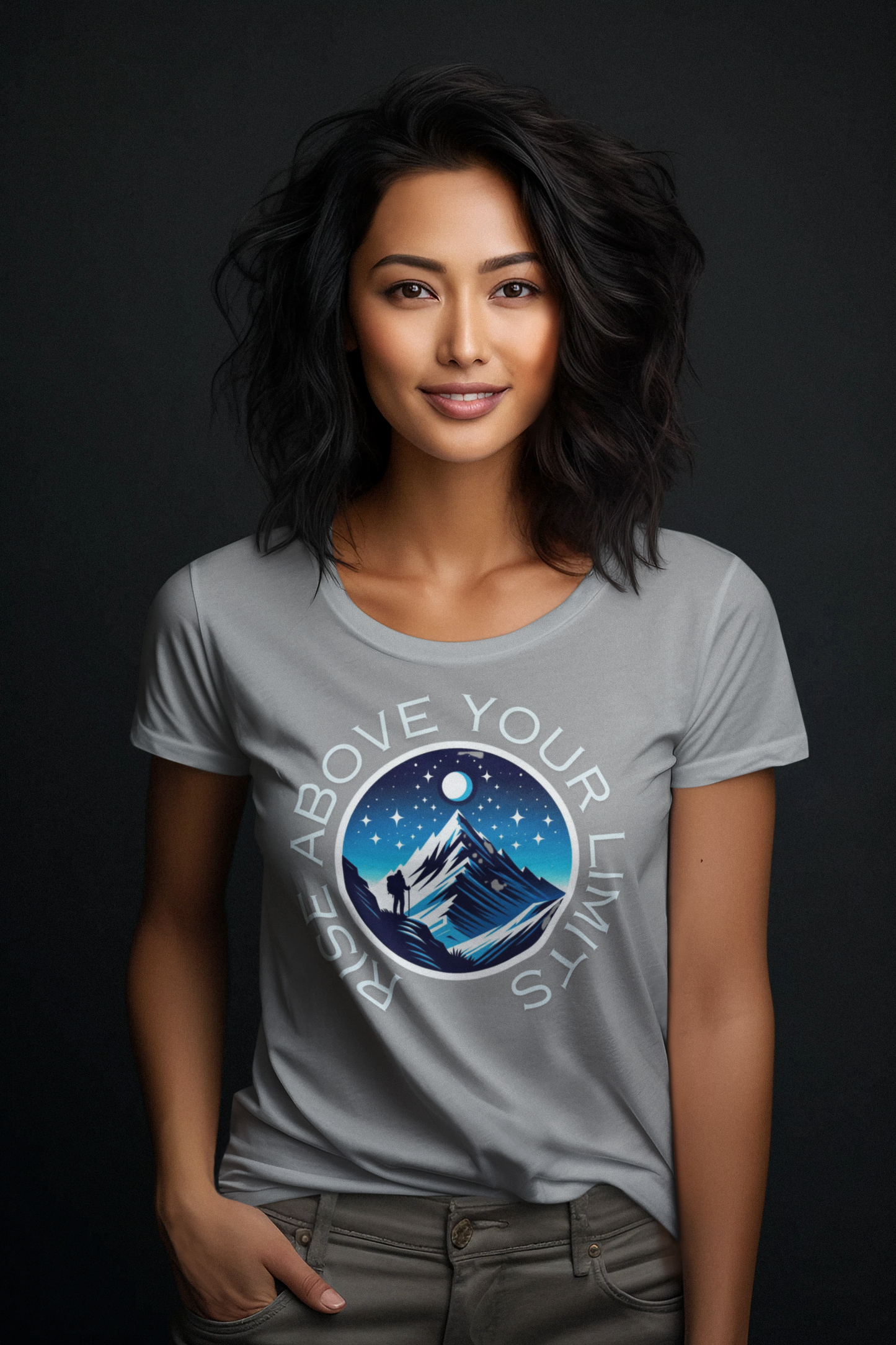 "Raise Above Your Limits" Motivational T-Shirt, Unisex