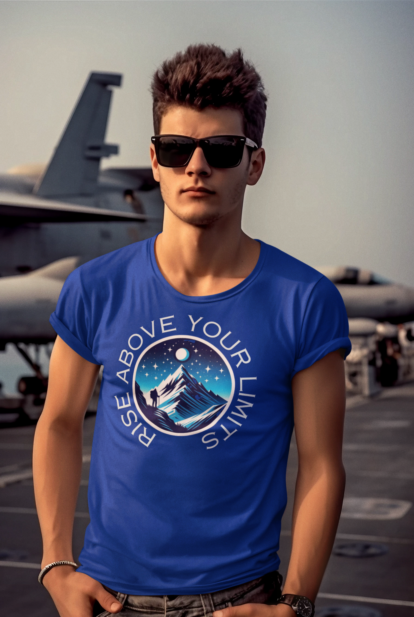 "Raise Above Your Limits" Motivational T-Shirt, Unisex